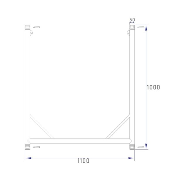 U-TF110/CC (1100x1000mm) - 图片 3